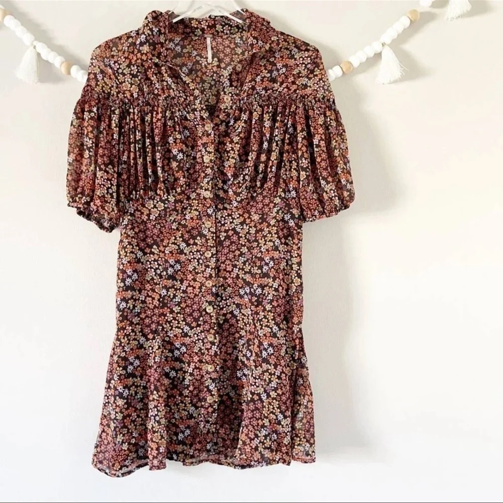 Free People Bonnie Mini Dress Size S